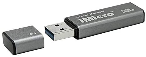 Photo 1 of (Pack of 1) iMicro USB 3.0 Password Protection Flash Drive Sliver Grade 32GB 