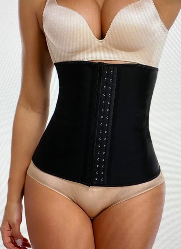 Photo 1 of SLIFEBABY Waist Trainer for Women, Latex Sport Girdle Waist Cinchers Body Shaper (Large)