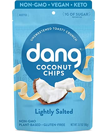Photo 1 of Dang Lightly Salted Coconut Chips - 3.17oz 5 PK 