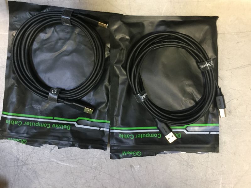 Photo 1 of Deluxe Computer Cable 2 Pk 