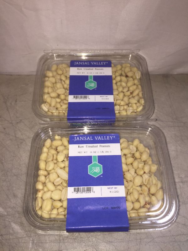 Photo 1 of 2 Jansal Valley Raw Unsalted Peanuts