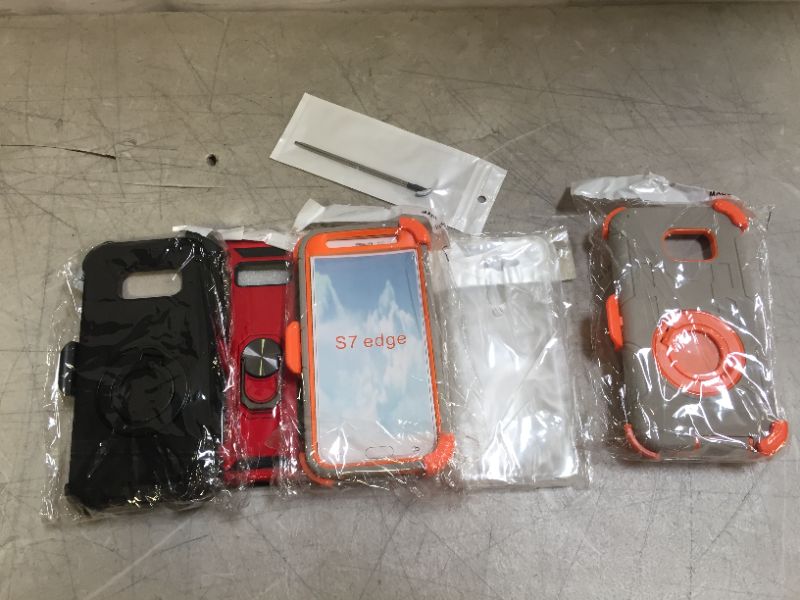 Photo 1 of 5 pack of samsung cases (various sizes)