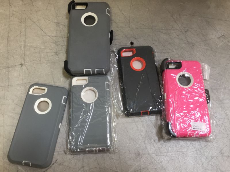 Photo 1 of 5 pack of assorted iphone cases 