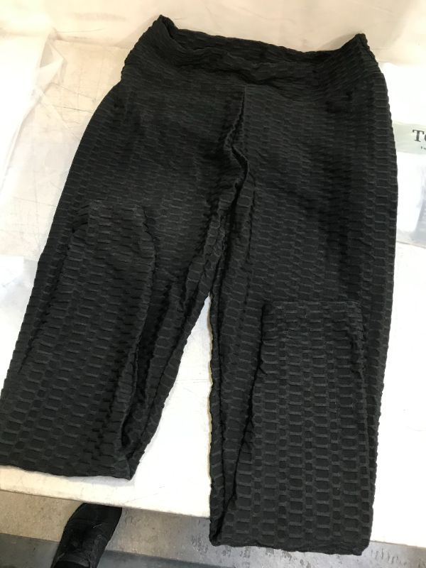 Photo 1 of leggings butt pants black large womens