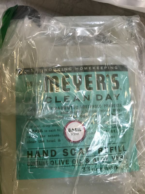 Photo 1 of 4 items meyers hand soap refill basil scent hartz dual action topical for dogs and puppies snowflake decorations and plastic bottles with lids