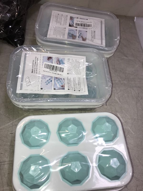 Photo 1 of 3 packs geometric ice trays