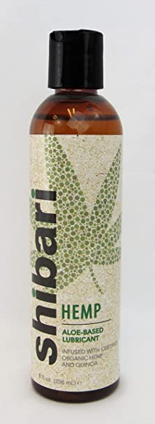 Photo 1 of 2 pack shibari hemp oil aloe based personal lubricant