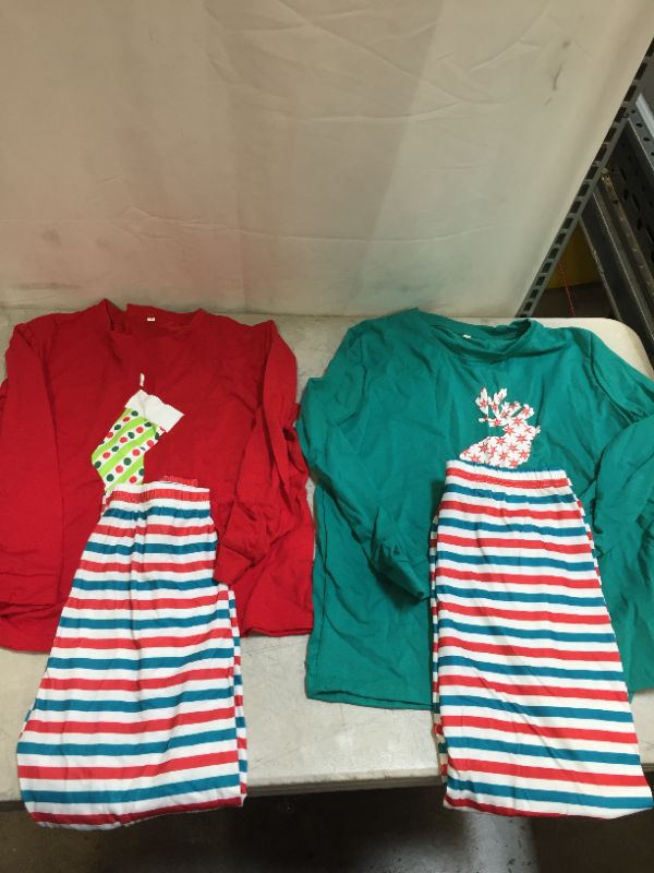 Photo 1 of CHILDRENS CHRISTMAS PJ SETS ( SIZE 9 AND 10 ) 