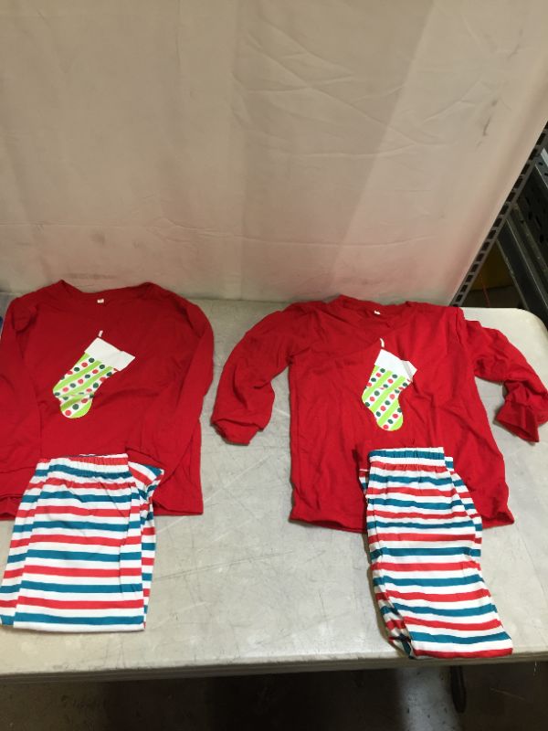 Photo 1 of 2 SETS OF CHILDRENS CHRISTMAS PJ SET ( SIZE 5 )