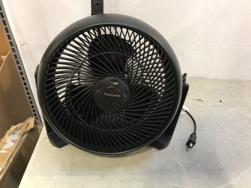 Photo 2 of Honeywell HT-908 Turbo Force Air Circulator Fan, 10 inch, Black
