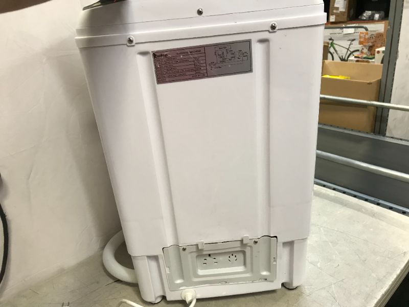 Photo 3 of Zimtown 10lbs Mini Washing Machine Compact Washer W/Drain Pump
