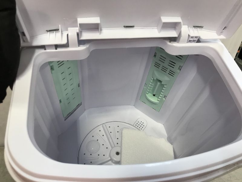 Photo 4 of Zimtown 10lbs Mini Washing Machine Compact Washer W/Drain Pump
