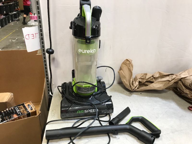 Photo 2 of Eureka Airspeed Ultra-Lightweight Compact Bagless Upright Vacuum Cleaner, Replacement Filter, Green
