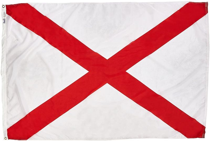 Photo 1 of Alabama State Flag 3x5 ft Printed