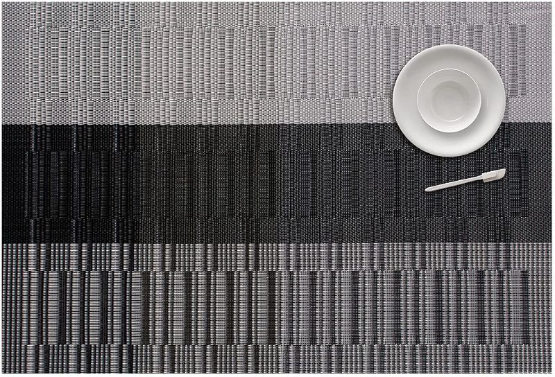 Photo 1 of AHHFSMEI Placemats Vinyl Plastic Crossweave Table Mats Non-Slip Easy Clean Heat Resistant Place Mats for Dining Set of 6pcs (Grey)
