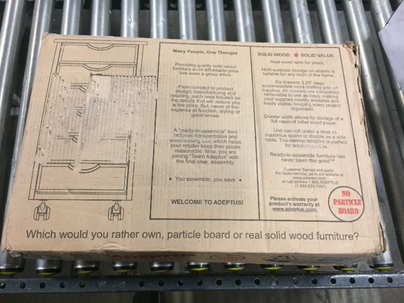Photo 1 of ADEPTUS 10016 6 Drawer Roll Cart