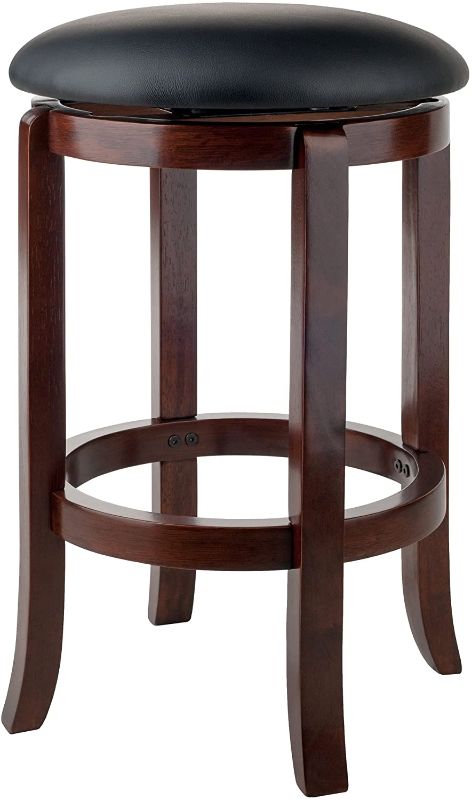 Photo 1 of 24 Walcott Swivel Counter Height Barstool Walnut - Winsome