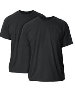 Photo 1 of Gildan Mens and Big Mens Ultra Cotton T-Shirt, 2-Pack, up to size L