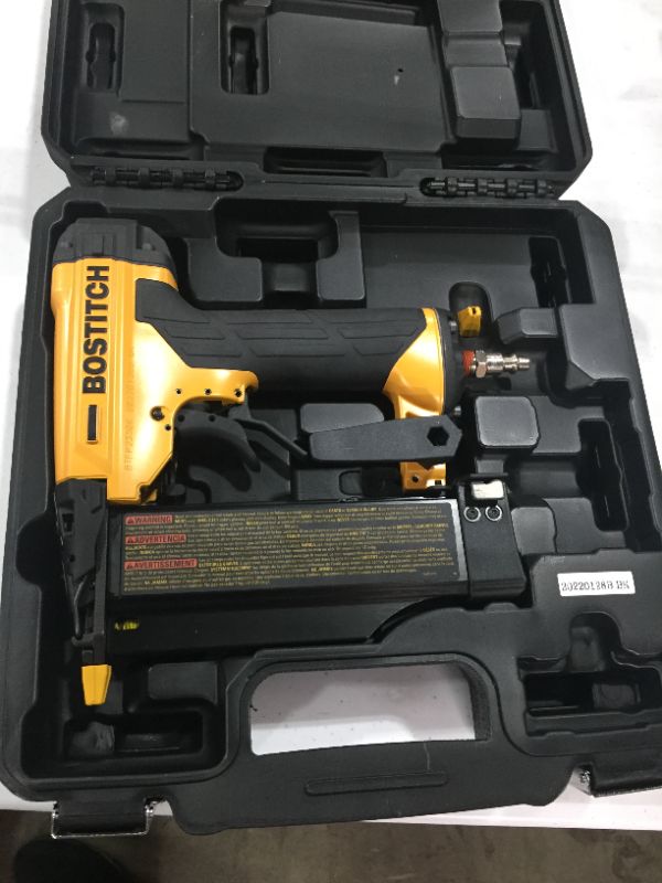 Photo 2 of BOSTITCH Pin Nailer, 23 Gauge, 2-Inch (BTFP2350K)
