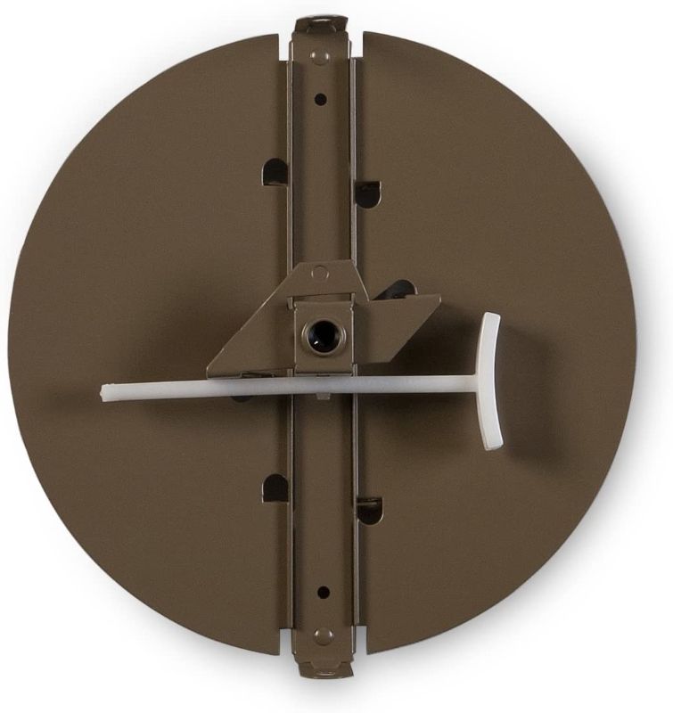 Photo 1 of Accord Ventilation 34308BR 8-Inch Round Butterfly Ceiling Damper, 8 inch, Non-Insulated

