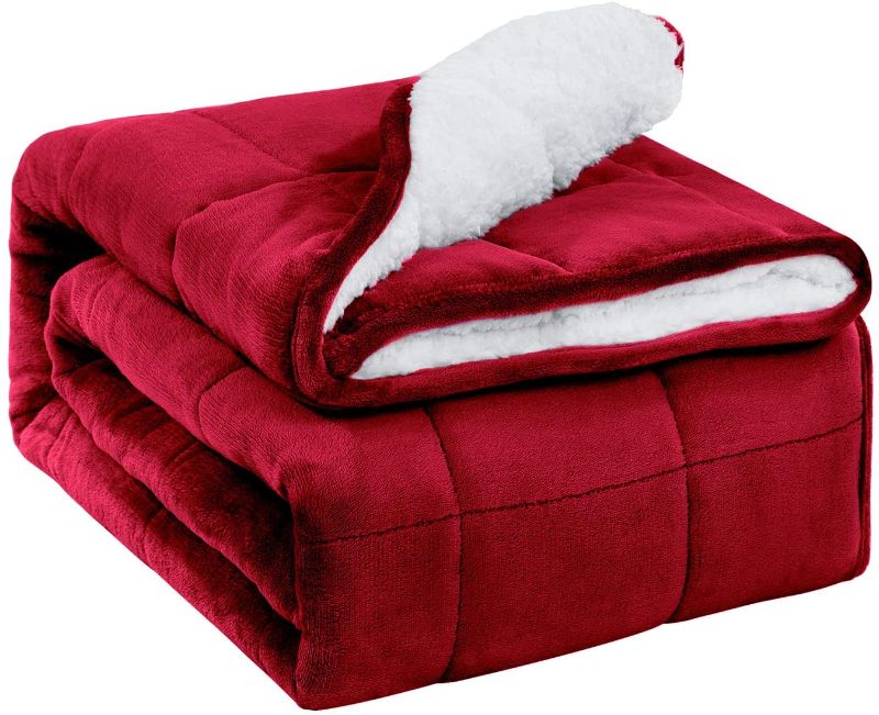 Photo 1 of Weighted Blanket RED 