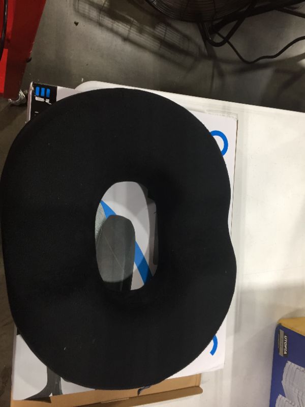 Photo 2 of Donut Pillow Tailbone Hemorrhoid Cushion: Donut Seat Cushion Pain Relief for Hemorrhoids, Sores, Prostate, Coccyx, Sciatica, Pregnancy, Post Natal, Ischial Bursitis Tuberosity by Ergonomic Innovations
