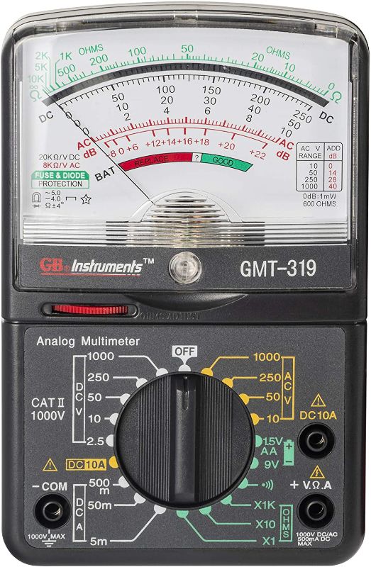 Photo 1 of 19-Range Analog Meter