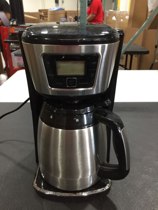 Photo 2 of BLACK+DECKER 12-Cup Thermal Coffeemaker