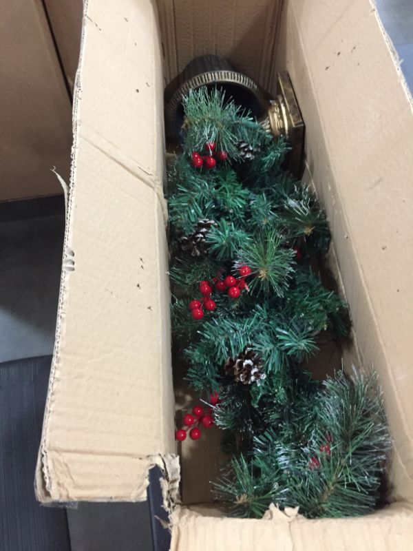 Photo 2 of 34" Pre-lit Artificial Christmas Trees 2 Pack 