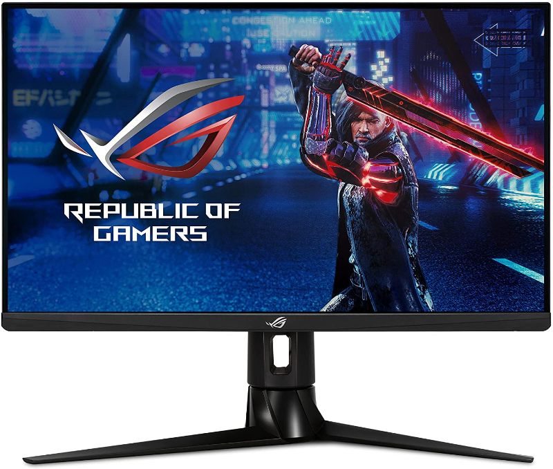 Photo 1 of ASUS ROG Strix 27” 2K HDR Gaming Monitor (XG27AQM) - WQHD (2560 x 1440), Fast IPS, 270Hz, 0.5ms, Extreme Low Motion Blur Sync, G-SYNC Compatible, DisplayHDR 400, Eye Care, DisplayPort, HDMI, USB 3.0