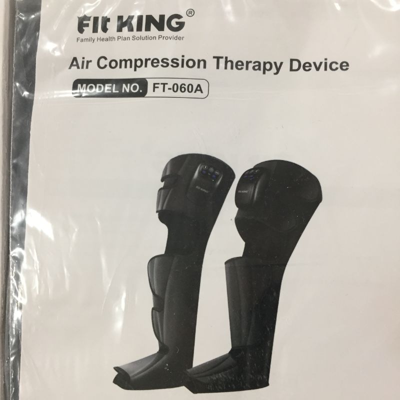 Photo 3 of FIT KING Cordless Foot and Leg Massager Machine for Circulation and Pain Relief, Portable & Rechargeable Air Compression Therapy Device for Muscles Recovery After Training and Workout FT-060A