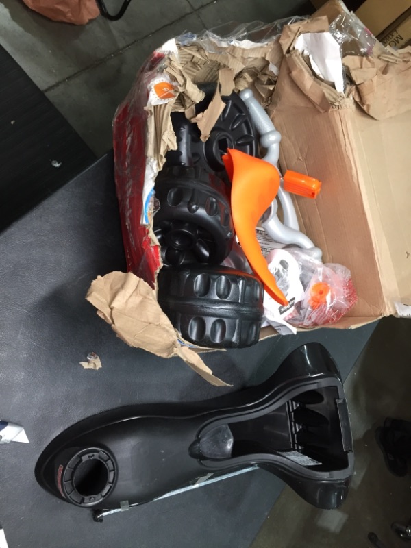 Photo 2 of Fisher-Price Harley-Davidson Tough Trike [Amazon Exclusive] , Black, MISSING PARTS, SOLD FOR PARTS