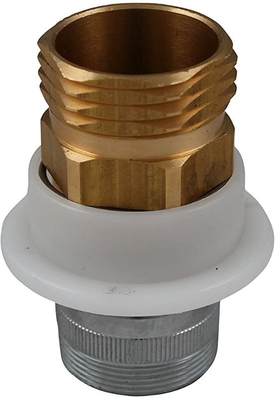 Photo 2 of 2PC LOT
90 Degree 25mm Wide Quartz Collector,4mm Thick (14mm Male)

Plumb Pak PP850-17 PlumPak Garden Hose Adapter, 3/4 In, Ips, Brass

