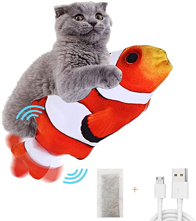 Photo 1 of 2PC OT
ONENIN Floppy Fish Cat Toy,Interactive Cat Toy for Cat Exercise,Electric Cat Toy,Motion Kitten Toy, Wiggle Fish Catnip Toys,Automatic Kitten Toy,Chew Bite Kick Supplies for Kitten Kitty Indoor

Beach Sand Toys Set 11pcs Sand Molds Bucket and Shovel
