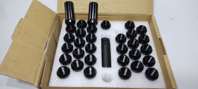 Photo 1 of 32 1.88" TALL AMERICAN RACING AR TRUCK LUG NUTS WHEEL RIM SET 14MM 1.5, black