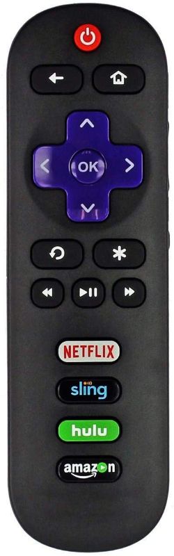 Photo 1 of roku tv replacement remote netflix sling hulu amazon