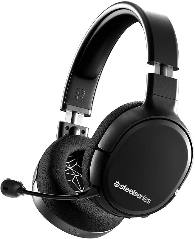 Photo 1 of SteelSeries Arctis 1 Wireless Gaming Headphones - USB-C - Detachable Clearcast Microphone - for PC, PS4, Nintendo ...