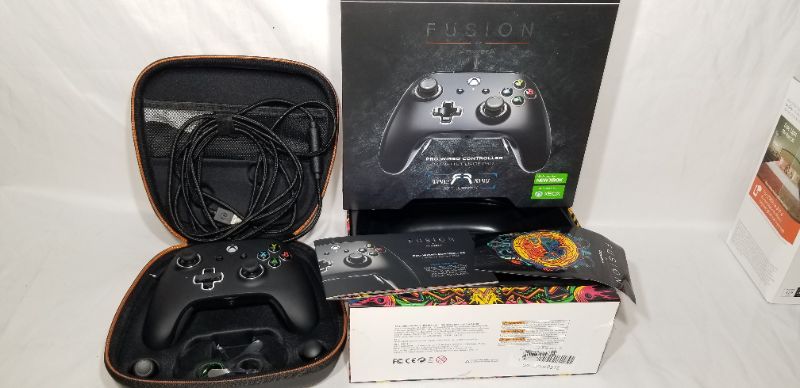 Photo 1 of PowerA Fusion Pro Wired Controller for Xbox One - Black