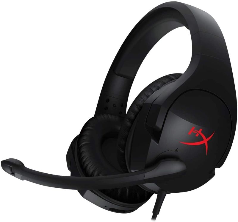 Photo 1 of Gaming Headset, by HyperX, Cloud, for PC, Xbox One, PS4, Wii U, Nintendo Switch (HX-HSCS-BK / NA), Black