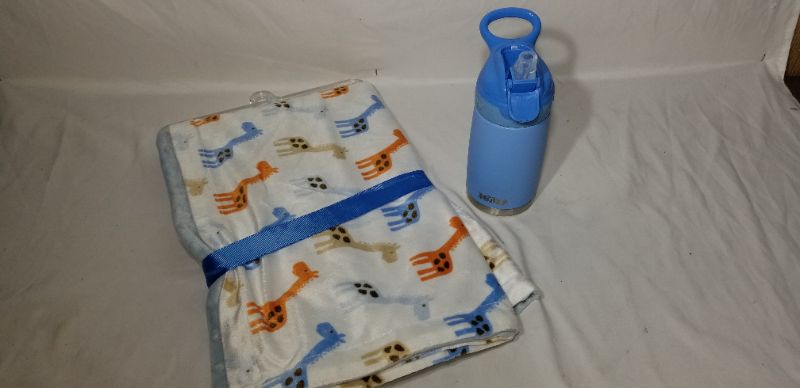 Photo 1 of baby blanket and sippee cup