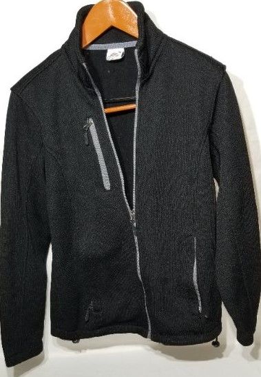 Photo 1 of Dimco Apparel Alaska Ak Anchorage Men’s Black Full Zip Fleece Jacket Size M  (appears to be used)