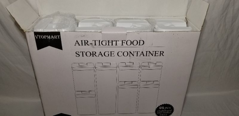 Photo 2 of 
Airtight Food Storage Containers, 7 Vtopmart Units, Clear
Transparent color