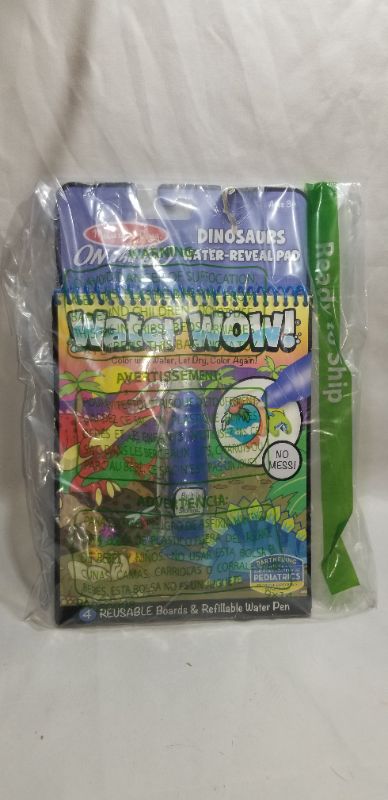 Photo 2 of Melissa & Doug On The Go Water Wow! Reusable Water Reveal Activity Pad - Dinosaurs
