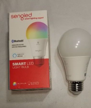 Photo 2 of Sengled Smart Bulbs, Color Changing Light Bulb for Alexa, with Bluetooth Mesh, Smart Bulbs that Works with Alexa