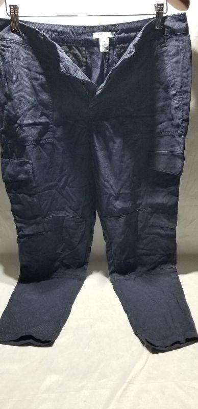 Photo 1 of Daily Ritual Women's n Utility Trousers,  NAVY BLUE, SIZE 10