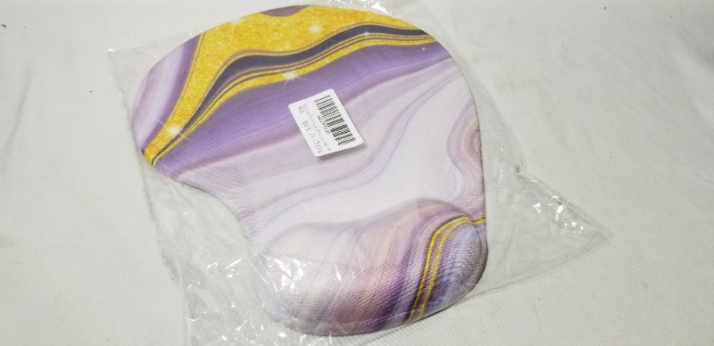 Photo 2 of ergonomic mouse pad, moon pretty purple