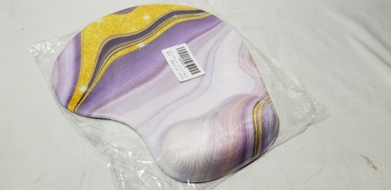 Photo 2 of ergonomic mouse pad, moon pretty purple