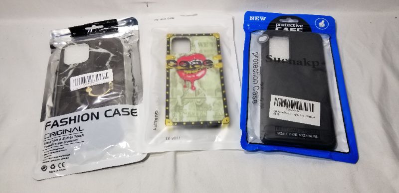 Photo 1 of ASSORTED PHONE CASES
