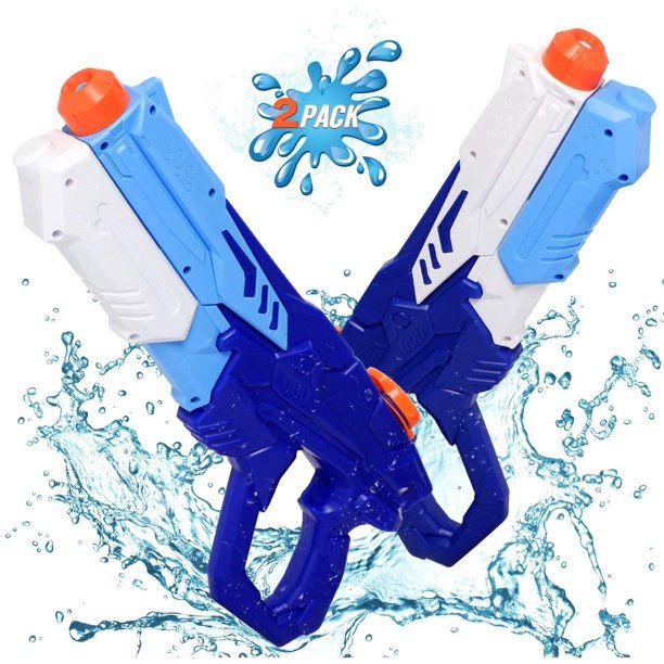 Photo 1 of CIRO Water Guns for Kids, Water Warfare Fast Fill Blaster Combo Pack, Summer toys, 600cc,2 Pack