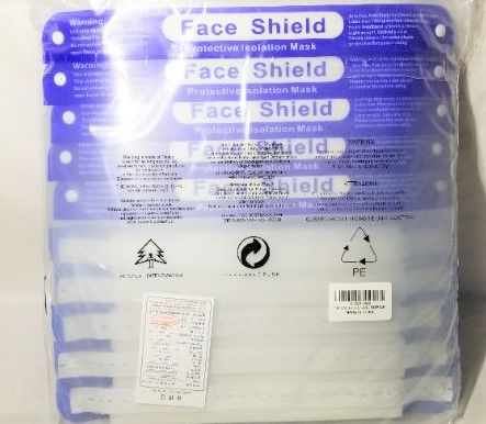 Photo 1 of 
10 pack Face Shield Protector Eyes Face with Clear Open Protective Film